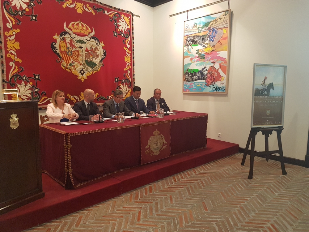 Presentación de las Carreras de Caballos en la Real Maestranza