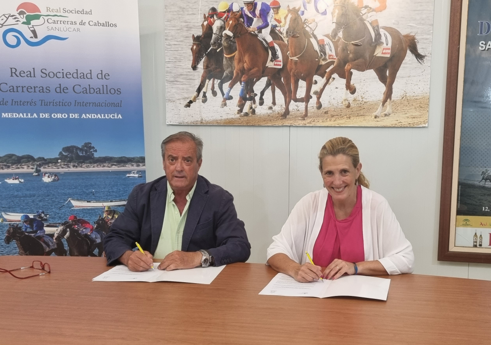 CONVENIO REAL SOCIEDAD DE CARRERAS DE CABALLOS YEGUADA CARTUJA HIERRO DEL BOCADO