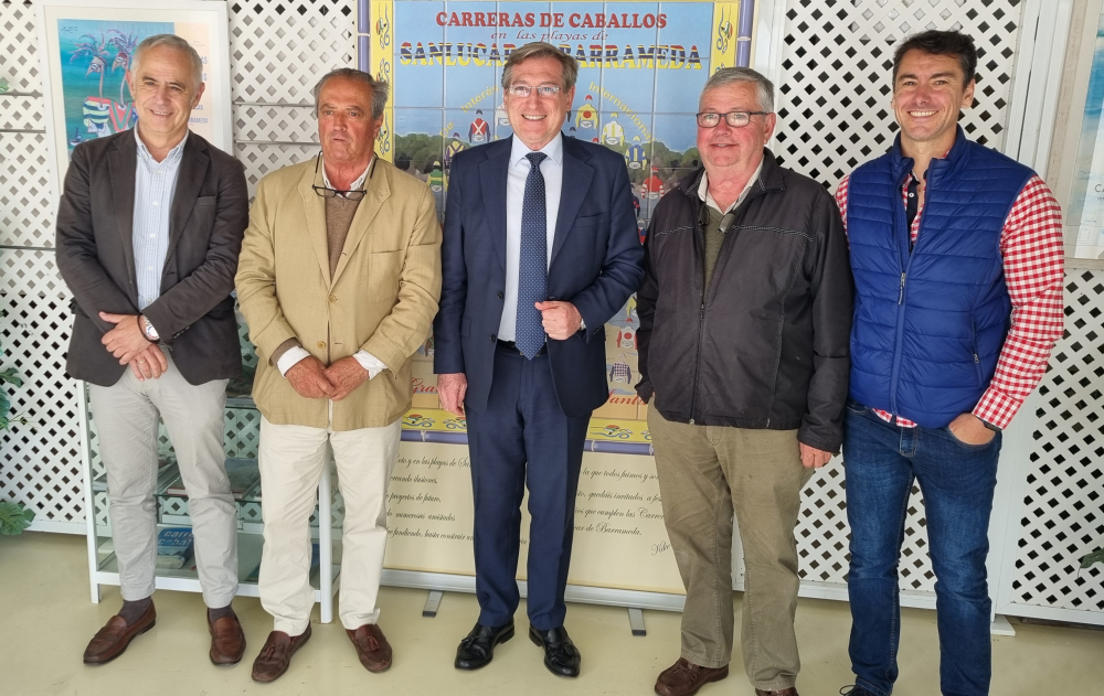 REUNIÓN DE LA REAL SOCIEDAD DE CARRERAS DE CABALLOS CON PUERTO DE SEVILLA