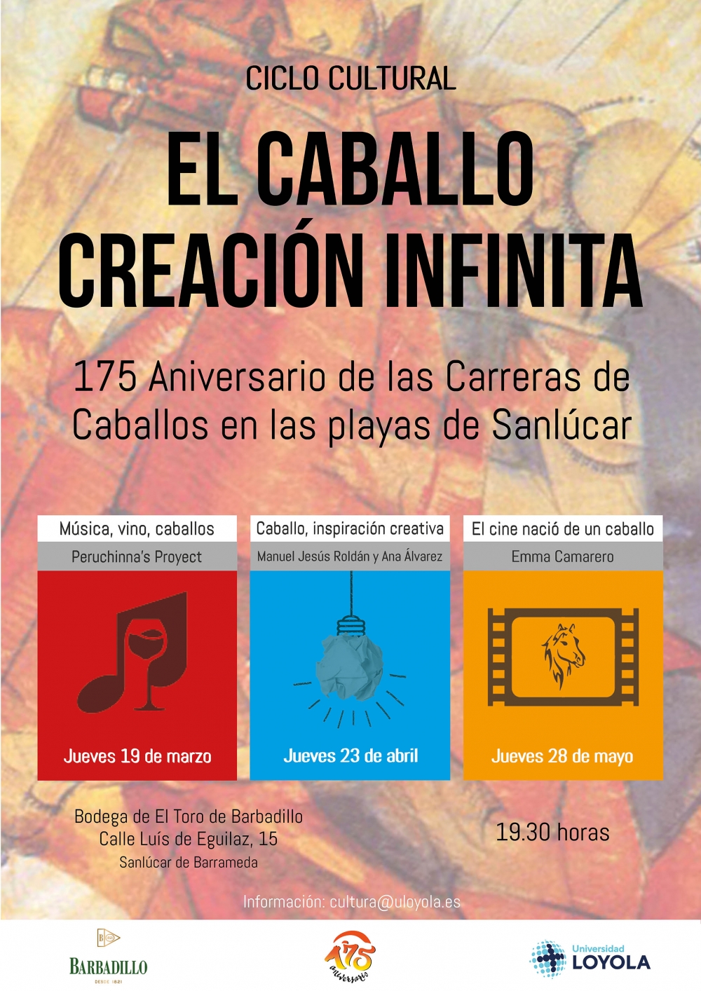 La Universidad Loyola estará presente con un ciclo cultural en el 175 Aniversario