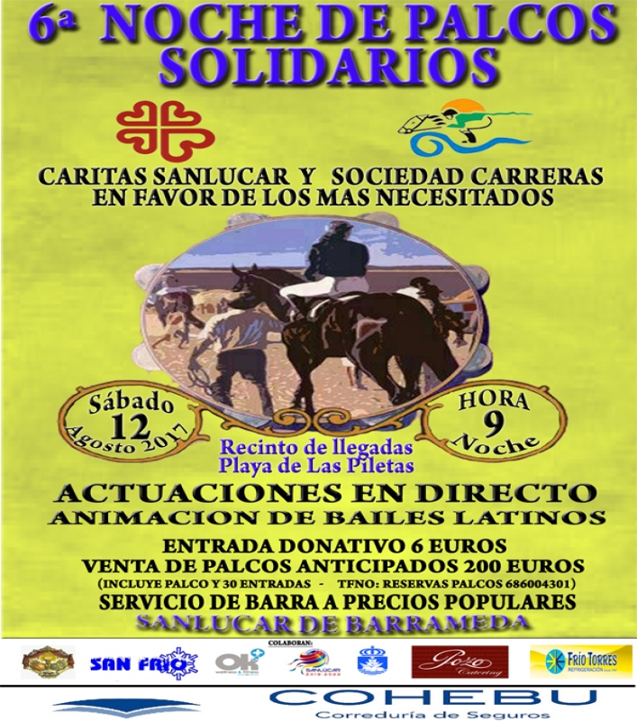 Noche de Palcos Solidarios 2017